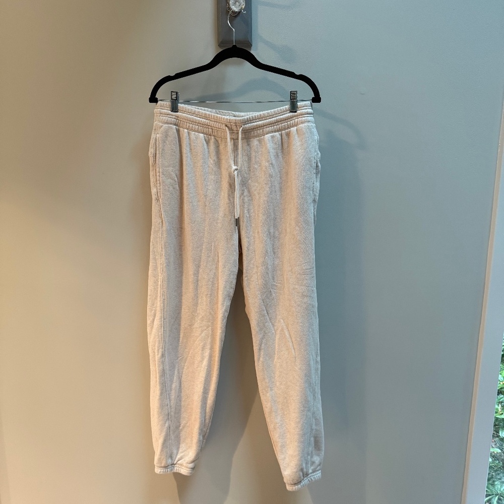 Aerie Heathered Oatmeal Joggers